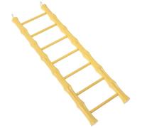 MERRYHAPY Hamster Climbing Ladder Plastic Yellow with Wear Resistant Feature for Cage Hanging Suitable for Parrot and Bird