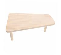 MERRYHAPY Hamster Climbing Platform Wooden Multi-functional Activity Table for Hamster Cage Safe and Design for Pets Encourages Exercise and Play