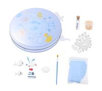 MERRYHAPY Hand and Foot Print Mud for Newborns Footprint Casting Kit Plaster Mold for First Impressions and Keepsake