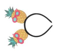 MERRYHAPY Hawaiian Party Headband Pineapple Design Summer Headwear Comfortable Luau Accessories for Women Beach and Tropical Theme Celebrations