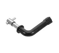 MERRYHAPY Heat-Resistant Stove Door Handle Replacement with Bakelite Fire Door Pull Knob for Fireplace Oven Boiler Easy Install Anti-Scald Protection Comfortable Grip for Wood Stove and