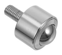 MERRYHAPY High Precision Steel Threaded Ball Transfer Bearing Roller with Remarkable Stability and Extended Lifespan, Heavy Duty Metal Ball Caster for Industrial Machinery, Load Capacity