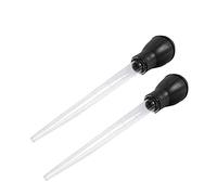 MERRYHAPY High Transparency Aquarium Cleaning Tool 2pcs 50ml Fish Tank Suction Absorber