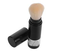 MERRYHAPY Knob Makeup Brush Misting Spray Bottles Refillable Powder Brush Highlight Contour Blush Face Blush Refillable Loose Powder Bottle Jars Plastic