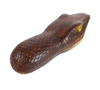 MERRYHAPY Light Brown Floating Snake Head Decoy with UV Protection for Garden Ponds Pools and Fountains Outdoor Water Ornament Deterrent Snake Garden Decor