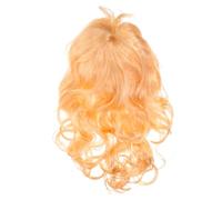 MERRYHAPY Long Wavy Wigs for Women Synthetic Curly Blond Princess Wig with Bangs Soft Comfortable Fiber for Party Halloween Cosplay Role Play Costume