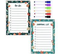 MERRYHAPY Magnetic Acrylic Dry Erase Board for Desktop and Computer Use, Erasable Writing Board that Does Not Leave Residue, for Home or Office Planning and Organising Tasks