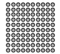 MERRYHAPY Magnetic Positioning Tracking Dots with Outstanding Reflectivity 6 Sheets High Precision Plastic Markers 50pcs Per Sheet for 3d Scanning for Reverse Engineering and Industrial