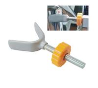 MERRYHAPY Metal Banister Gate Mounting Kit Tool-free Installation with Adjustable Length Bolts Banister Guard Accessory for Pet and Gates Suitable for Railing