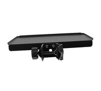 MERRYHAPY Microphone Stand Clamp-on Sound Card Tray for Mobile Devices - Adjustable Height Portable Design for Live Broadcasting and Outdoor Karaoke