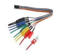 MERRYHAPY Mini Hook Test Clips for Pcb Debugging and Lab Environments, Universal Compatibility and Heat-resistant Plastic Test Probe Picks Hooks for Smd and Logic Analyzer