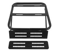 MERRYHAPY Multi-function Motorbike Rear Rack Aluminum Alloy Carrier Rack Detachable Back Holder Good Texture for Secure Luggage Transport