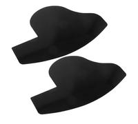 MERRYHAPY Multi-use Hairline Enhancement Correction Cards Black Beard Edge Shaping Tool for Barber Styling and Hairline Measurement Maintenance