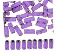 MERRYHAPY Nail Sanding Bands 50 pcs Mini Portable 150 Grit Sanding Rings for Acrylic Nails and Manicure