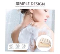 MERRYHAPY Natural Linen Exfoliating Back Scrubber Cloth for Body Double-Sided Bath Towel for Shower and Massage Lightweight Long Strip for Adult Skin Cleaning and Comfortable Pulling