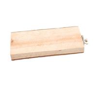 MERRYHAPY Natural Wood Hamster Platform Adjustable Triangular Board for Rabbit Guinea Pig and Chinchilla Toys for PET Bird Perch and Cage Accessories