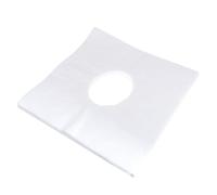 MERRYHAPY Neck Hole Cushion Face Massage Pad 200Pcs Disposable Nonwovens Face Hole Covers Featuring Isolation and Suitable for Massage Salons and Spa