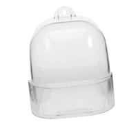 MERRYHAPY Parrot Bath Box for Birdcage Pet Bird Bathing Tub Drawer Easy Cleaning Bird Bath Shower for Cockatiel Small Birds