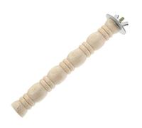 MERRYHAPY Parrot Perch Stand Toy for Birds Wooden Paw Grinding to Install Bird Perches for Parakeets and Cockatiels for Chewing and Playtime Activities
