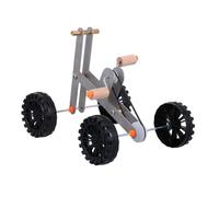 MERRYHAPY Parrot Training Bike for Birds Small Four-wheel Design and Safe Material Intelligence Development Foot for Pet Parrots Interactive Bird Educational