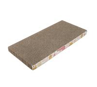 MERRYHAPY Pet Cat Scratching Board Durable Corrugated Paper Pad for Claw Grinding Multifunctional Scratcher for Cats Exercise and Relaxation Furniture Protection Square Design