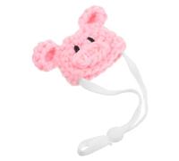 MERRYHAPY Pet Cute Hat Mini Christmas Hat for Small Animals Knitted Hamster Hat Comfortable Stylish Suitable for Party Family Portrait
