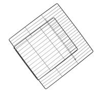 MERRYHAPY Pet Fence Cage Door Iron Mesh Panel Easy Diy Assembly for Dogs and Cats for Indoor Outdoor Use Multi-functional Pet Access Gate Encrypted Design