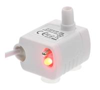 MERRYHAPY Pet Fountain Pump with 5V 1A DC Power, Quiet Submersible Design, ABS Material White Color for Household Cat Water Dispenser
