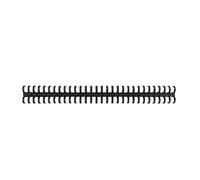 MERRYHAPY Plastic Binding Rings Loose-Leaf Notebook Ring Bind Clips for A4 Paper 10pcs for Office Supplies and Paper Organizing