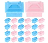 MERRYHAPY Plastic Board Game Replacement Pieces Enhance Gameplay Experience Random Color 80pcs Fit Original Sets for Family Game Parties and Gatherings for Houses and Hotels