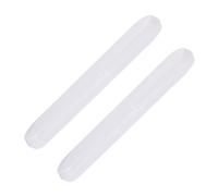 MERRYHAPY Plastic Thermometer Travel Case 2pcs White Digital Thermometer Box Lightweight 14.8x3x1.8cm Protective Container for Temperature Measurement and Organizing