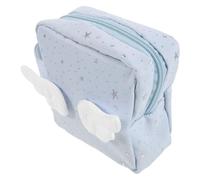 MERRYHAPY Portable Canvas Material Compact Compartments Multiple and Sanitary Pads Storage Bag with Waterproof Tampon Bag for Purse, for School and Travel Use by Women