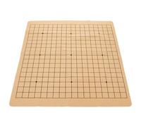 MERRYHAPY Portable Foldable Dual-sided Pu Chess Board Lightweight and Wear-resistant Mat for Xiangqi and Go Convenient Travel Game Accessory for Students and Adults