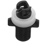 MERRYHAPY Portable Plastic Kayak Air Valve Screw-on Adapter with White Rubber Ring for Inflatable Kayak and Boat Air Valve Compatible with Foot Pumps for Easy Inflation