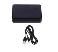 MERRYHAPY Portable Rj45 Network Hub 2 Ports Ethernet Splitter with Fanless Design and Physical Isolation for Networking Applications and Business Travel