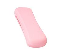 MERRYHAPY Portable Silicone Makeup Brush Storage Bag for Travel Zipper Cosmetic Brush Case Holder Organiser for Travel Makeup