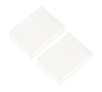 MERRYHAPY Professional Glass Cuvette with 40mm Optical Pathlength 2pcs Laboratory Glass Cell for Accurate Spectrometric Measurements for Spectrophotometer