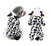 MERRYHAPY Puppy Clothing Dog Outfit Warm Pet Clothes Dog Milk Cow Costume Chihuahua Clothes