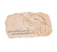 MERRYHAPY Puppy Memorial Dog Tribute Statue for Pet Loss Resin Dog Memorial Marker for Garden Home Comforting Keepsake for Remembering Your Beloved Pet
