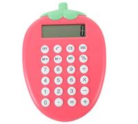 MERRYHAPY Red Portable Tabletop Calculator with Multiplication Function Small Calculator for Students Made of Abs for Graduation Period Use in Offices and Shops