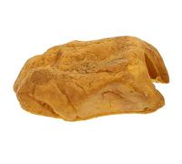 MERRYHAPY Reptile Hiding Cave Resin Lizard Shelter for Turtles Snakes Frogs Natural for Stress Relief Dark Environment Pet Hideout for Terrariums and Aquariums