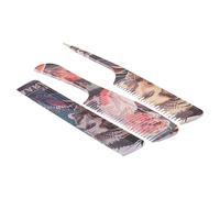 MERRYHAPY Retro Styling Comb Set 3pcs Men's Cutting Comb for Easy Hair Parting Styling
