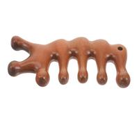 MERRYHAPY Sandalwood Wooden Scalp Massage Comb for Hair Growth Wide Tooth Anti-static Natural Wood Material Portable Lightweight Scalp Stimulator for Women Dandruff Removal and Headache