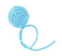 MERRYHAPY Sisal Rope Cat Balls with Bells for Indoor Cats Replacement Fuzzy Kitten Rattle Balls Accessories Enhance Rest and Play Area Safe Chew