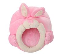 MERRYHAPY Small Pet Portable Nest Bed with Thick Insulation Soft Cloth Hamster House for Rabbits Guinea Pigs Sugar Gliders Lightweight Warm Sleeping Pouch for Small Animals Easy to Clean and