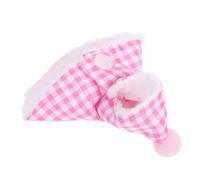 MERRYHAPY Soft Plush Parrot Cloak Winter Bird Clothes for Pet Birds, Pink Plaid Cape with Comfortable Thick Fabric, for Outdoor Activities and Keeping Parrots Warm
