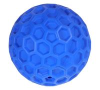 MERRYHAPY Squeaky Large Dog Chew Ball with Honeycomb Texture for Teeth Cleaning Bite-resistant Interactive Rubber Pet for Home and Outdoor Play