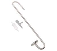 MERRYHAPY Stainless Steel Aquarium Oxygen Diffuser Quiet Air Bubbler for Dioxide for Aquatic Plants and Hydroponic Systems Suitable for Aquariums