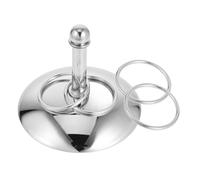 MERRYHAPY Stainless Steel Bird Rings Parrot Training for Parakeets Cockatiels Conures Lovebirds Interactive Educational Foot Easy to Clean and Maintain Small