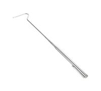 MERRYHAPY Stainless Steel Retractable Snake Hook for Safe Reptile Handling and Control Secure Grabber Tool for Exotic Snakes and Lizards Compact Telescoping Catcher Stick for Wildlife